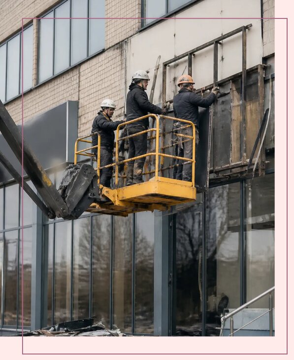 Демонтаж наружной рекламы в Усинске по цене от 5631 р. | Аванза-Снс